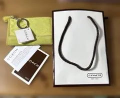 未使用コーチCOACH 手帳型写真入れキーホルダー ホワイト本物 - メルカリ