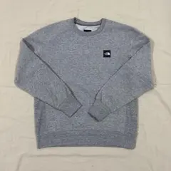 【美品】THE NORTH FACE グレー クルーネック トレーナー Mサイズ