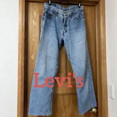 Levi's カットオフ　デニム