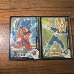 ドラゴンボールダイバーズ 孫悟空:BR ベジータ:DA 美品
