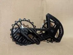 陽極酸化チタン　ビッグプーリーゲージ　ULTEGRA 6800 リアディレイラー 陽極酸化チタン ビッグプーリーゲージ ULTEGRA 6800 リア