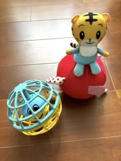 こどもちゃれんじ　絵本4冊　おもちゃセット