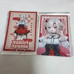 ホロライブ ONIKAWAII化計画 百鬼あやめ ブロマイド 2点セット