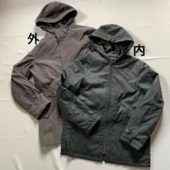 COMME CA ISM コムサイズム コート ナイロンパーカー