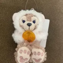 ダッフィー&フレンズ　ホワイトウィンタータイム　シェリーメイ　ぬいぐるみチャーム