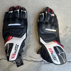 Alpinestars SP-8 V2 グローブ Mサイズ 黒/赤 - メルカリ
