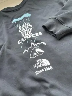 【韓国限定】ノースフェイス スウェット 黒M NM5MQ01