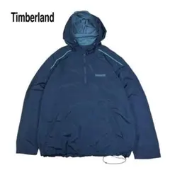 90s Timberland アノラック パーカー ナイロン ブラック Lのサムネイル
