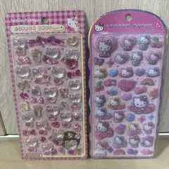 正規品ボンボンドロップシールサンリオ第二弾キティコットンパフィキティ