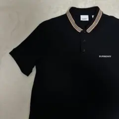 21SS BURBERRY バーバリー アイコンストライプ ロゴ ポロシャツ