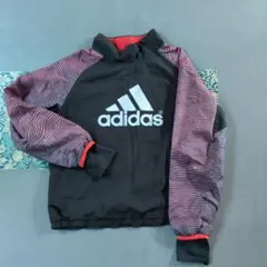 adidas ピステ・ウィンドブレーカー 黒/赤 UK5