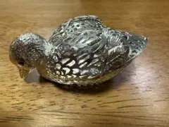 クリストフル 鳥型 置物 クリストフル 鳥型 置物 - メルカリ