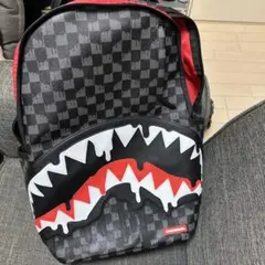 極美品】SPRAYGROUND バックパック シャーク チェック柄 - メルカリ