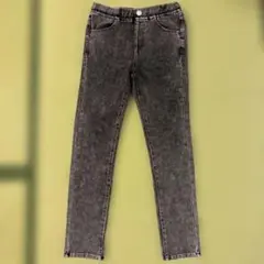 グレー スリムフィットデニムパンツ 150サイズ