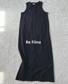 美品　Re Fiina アメスリカットマキシワンピースのサムネイル