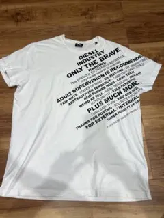 DIESEL Tシャツ ホワイト 3XL