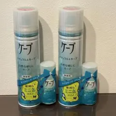 ケープ ナチュラル＆キープ ヘアスプレー ミニ缶付き 2セット