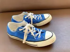 ローカットスニーカー ブルー チャック・テイラー US 6 1/2 24.5cm