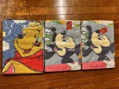 プーさん・ミッキー フリースブランケット3点セット