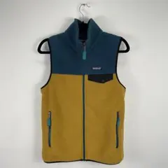 スパンキー様専用　Patagonia フリースベスト 青/黄