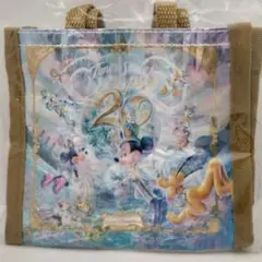 Tokyo DisneySea 20周年 ミニトートバッグ カプセルトイ