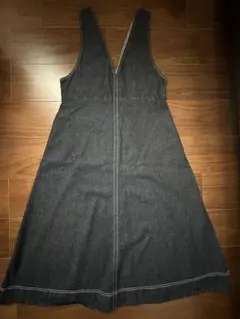 GU ジャンパースカート　インディゴ　M