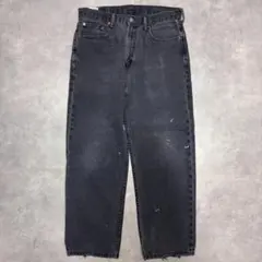 リーバイス550 Levis W34 ブラックデニム 黒 古着 20009