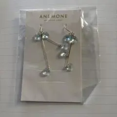 ANEMONE 水色 フープピアス