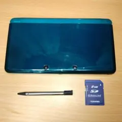 動作確認済 ニンテンドー 3DS アクアブルー 本体 任天堂