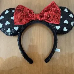 スパンコール付きミニーマウスカチューシャ