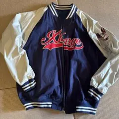 値下げ！XLARGE スタジャン ネイビー/グレー