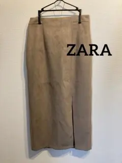 ZARA ザラ スエード　タイトスカート　スリット