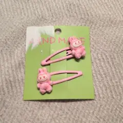 コ*ン様 ラブブ　ヘアピン