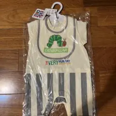 カバーオール・ロンパース とスタイのセット