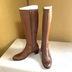 美品 REGAL リーガル 本革 ロングブーツ ジョッキーブーツ 茶 日本製 美品 REGAL リーガル 本革 ロングブーツ ジョッキーブーツ 茶 日本製