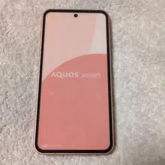 AQUOS sense9 ピンク モックアップ