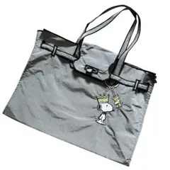 LA COUSETTE ×スヌーピー コラボトートバッグ ライトグレー Sサイズ