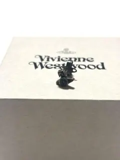【Vivienne Westwood】ピアス ガンメタル×ダークオーシャン
