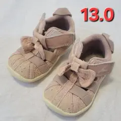 イフミー　IFME　ウォーターサンダル　13.0cm　13cm　ピンク　リボン