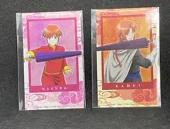 銀魂 神楽 神威 非売品ステッカーセット