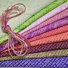 32　正絹絞り　約35×33㎝　10枚　吊るし雛　季節飾り　小物　ハンドメイド