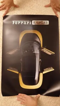 Ferrari LUCE ポスター フェラーリルーチェ レア - メルカリ