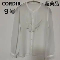 36【超美品】CORDIER コルディアシフォンブラウス9号のサムネイル