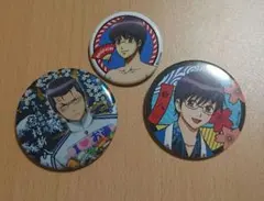 銀魂 缶バッジ セット 志村新八 メガネ 華祭り 晴祭り ヤンキー風 レア