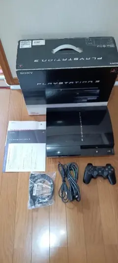 SONY PlayStation 3 20GB➡40GB 動作品(箱付き)