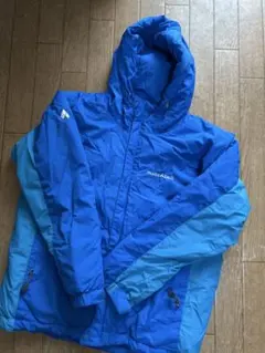 【美品】モンベルmont-bell スノーウェア　スキー　150 ブルー