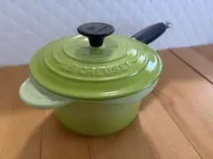 LE CREUSET 片手鍋 ソースパン グリーン 16のサムネイル