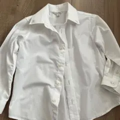 any FAM ボタンダウンシャツ 110 ホワイト