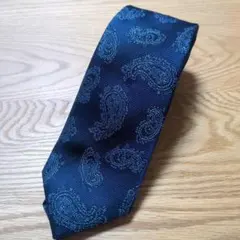 Brioni ネクタイ ペイズリー柄 ネイビー系 - メルカリ
