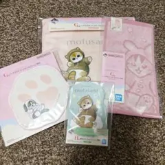 ✿新品✿ 未開封 一番くじ モフサンド タオル コースター ポチ袋 ４種セット